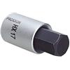 Proxxon Inserto per chiave a bussola HEX 17 (1/2, lunghezza 55 mm, inserto chiave a cricchetto, acciaio al cromo vanadio) 23471