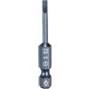 QUARKZMAN Punte Cacciavite Magnetiche SL3 A Taglio 3mm Acciaio S2 Testa Piatta Punte Cacciavite A Coda Esagonale 1/4 Punte Trapano 50mm (2) Lunghe Per Viti