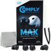 Comply Tappi auricolari Comply TrueGrip MAX per AirPods Pro 3, neri, taglia M