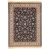 Unique Tapis Viva Tappeti Farshian Hereke 2 Tappeto, Viscosa, Blu Scuro, 190 x 140 cm