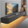 FGNIXLN Mobile TV Sospeso,120-240cm Tavolo per TV Moderno,Mobile Porta Televisore,Adatto per il Soggiorno e la Camera da Letto(280CM)