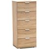 MeMi Me611RSN Cassettiera, Legno, Rovere Sonoma, 38x45x105 cm