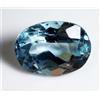 7.85 KT Museum Blu Acquamarina Ovale Certificato Naturale Loose Gemma