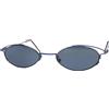 Maison occhiali da sole uomo vintage anni 90 made in italy leggeri blu piccoli MAISON