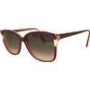 Vintage Occhiali da sole donna made in italy vintage anni 80 rosso MARCOLIN plastica