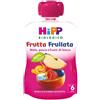 HIPP ITALIA Srl HiPP, Frutta Frullata Mela, Pesca e Frutti di Bosco, 90 g