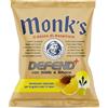 AKELLAS Srl Monks Caramelle Defend Miele Limone 46g - Sollievo Naturale per Mal di Gola, Raffreddore e Artrite