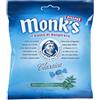 AKELLAS Srl Caramelle Monk's Mini Extra Forte Classica 80g - Sollievo Naturale per Tosse e Mal di Gola con Mentolo ed Eucaliptolo