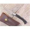 arburesa COLTELLO ARTIGIANALE 20 CM arburesa manico corno muflone scuoio sardo incisione