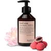Jean & Len Sapone Mani Peonia & Litchi, pulizia delicata, fragranza floreale sottile, vegano, 250 ml