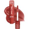 NYX Professional Makeup Jelly Job, Lucidalabbra, Finish Ultra Brillante, Applicatore a Spatola, Formula Vegana, Infuso con Peptidi, Shade: Jelly Filled, 8 ml