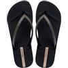 IPANEMA Infradito Ipanema mesh XI plat donna, Nero