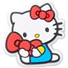 CROCS Jibbitz Charms per Sabot Hello Kitty Sitting