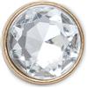 CROCS Jibbitz Charms per Sabot Gold Clear Gem