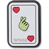 CROCS Jibbitz Charms per Sabot Heart Card
