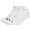 ADIDAS Calzini Adidas Thin Linear Low-Cut (3 paia) , Bianco