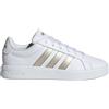 Adidas Grand Court Base 3.0 Donna, Bianco