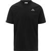 KAPPA Maglia Kappa Logo Cafers Slim, Nero