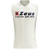 ZEUS Maglia da Allenamento Smanicata Zeus Clizia, Bianco