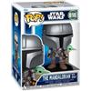 Funko Pop! Star Wars - The Mandalorian with Grogu (9 cm)