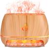 Nuxory Diffusore di Aromi con Effetto Fiamma, 250ml 7 Colori Diffusore di Oli Essenziali con Luce a Effetto, diffusore di aromaterapia a fiamma per Casa, Spegnimento Automatico, Silenzioso