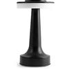 H&H New Orleans Lampada LED in Metallo Colore Nero, 11x20hcm, Ricaricabile, Accensione Touch