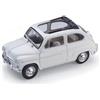 BRUMM BM0317-12 Fiat 600 D Berlina 1960 Trasformabile Aperta Bianco 1:43 Modellino