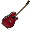 OVATION Standard Balladeer 2771AX Deep Contour Cherry Chitarra acustica elett...