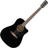 Fender CD-60SCE Dreadnought Black Chitarra Acustica CD-60SCE Dreadnought Black