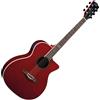 EKO NXT A100CE See Through Red Chitarra Acustica Elettrificata