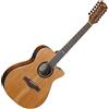 EKO Mia A400ce XII Strings Natural Chitarra acustica elettrificata 12 corde A...