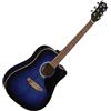 EKO Ranger CW EQ Blue Sunburst Chitarra Elettrificata Amplificata Ranger CW E...