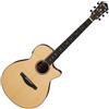 IBANEZ AEG200-LGS Natural Low Gloss Chitarra acustica elettrificata cutaway ...