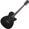 IBANEZ AEG7MH-WK Weathered Black Open Pore Chitarra Acustica Elettrificata se...