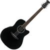 OVATION CS24-5-G Celebrity Standard Mid Cutaway Black Chitarra Elettrificata ...