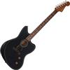 Fender Acoustasonic Standard Jazzmaster Black Chitarra Acustica Elettrificata...
