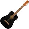 Fender FA-15 3/4 Steel Black con Borsa Chitarra Acustica FA-15 3/4 Steel Blac...