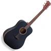 SoundSation Edge Solid SDN-TBK Transparent Black Chitarra acustica dreadnough...