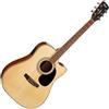 CORT AD880CE Natural Gloss con Bag Chitarra Acustica Elettrificata Natural Gl...