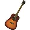 EKO One D EQ Vintage Burst Chitarra Acustica Elettrificata Amplificata