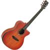 Oqan Qga-102 Rdce (Preamp) Chitarra Acustica Amplificata Elettrificata Cutaway