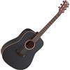 SoundSation BA200-MBK Shadow Nera Satinata Chitarra Acustica