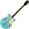 Gretsch G2655T Streamliner CB Jr. Bigsby LRL Tropico Chitarra Semiacustica Do...