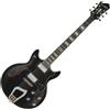 Hagstrom Alvar Black Gloss Chitarra Semi-Hollow Body Hagstrom Alvar Black Gloss