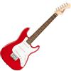 Squier Mini Stratocaster Dakota Red Chitarra elettrica 3/4 per Bambini
