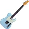 EKO VT-380 V-NOS Daphne Blue Chitarra elettrica modello tele celeste