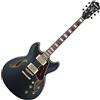 IBANEZ AS73G Black Flat Chitarra Semiacustica AS73G-BKF Nera