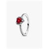 Pandora Anello Pandora Cuore in Rilievo Rosso 198421C02