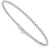 Gioielleria Lucchese Oro Bracciale Donna Tennis Oro Bianco GL102477