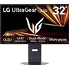 LG LG 32 OLED 4K UHD 165Hz Gaming Monitor Monitor PC 81,3 cm [32] 3840 x 2160 Pixel 4K Ultra HD Nero (LG) 32GX850A-B.AEK